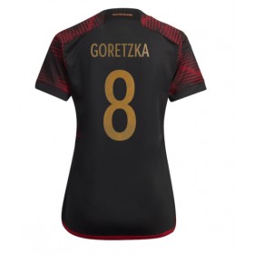 Tyskland Leon Goretzka #8 Borta Kläder Dam VM 2022 Kortärmad